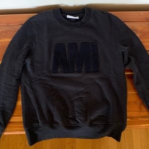 AMI navy sweatshirt, M